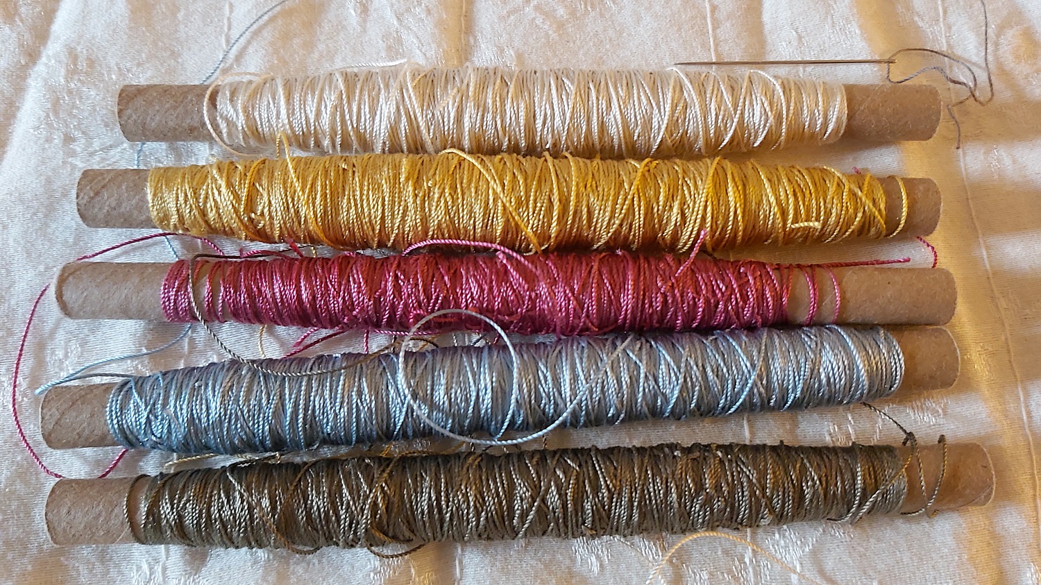 7 silk thread